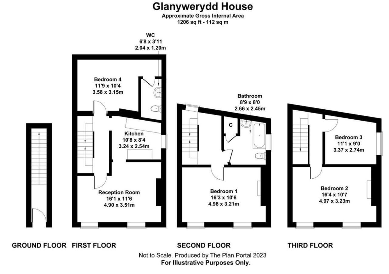 Luxury 4 Bedroom Seaside Apartment - Glan Y Werydd House Бармут Экстерьер фото